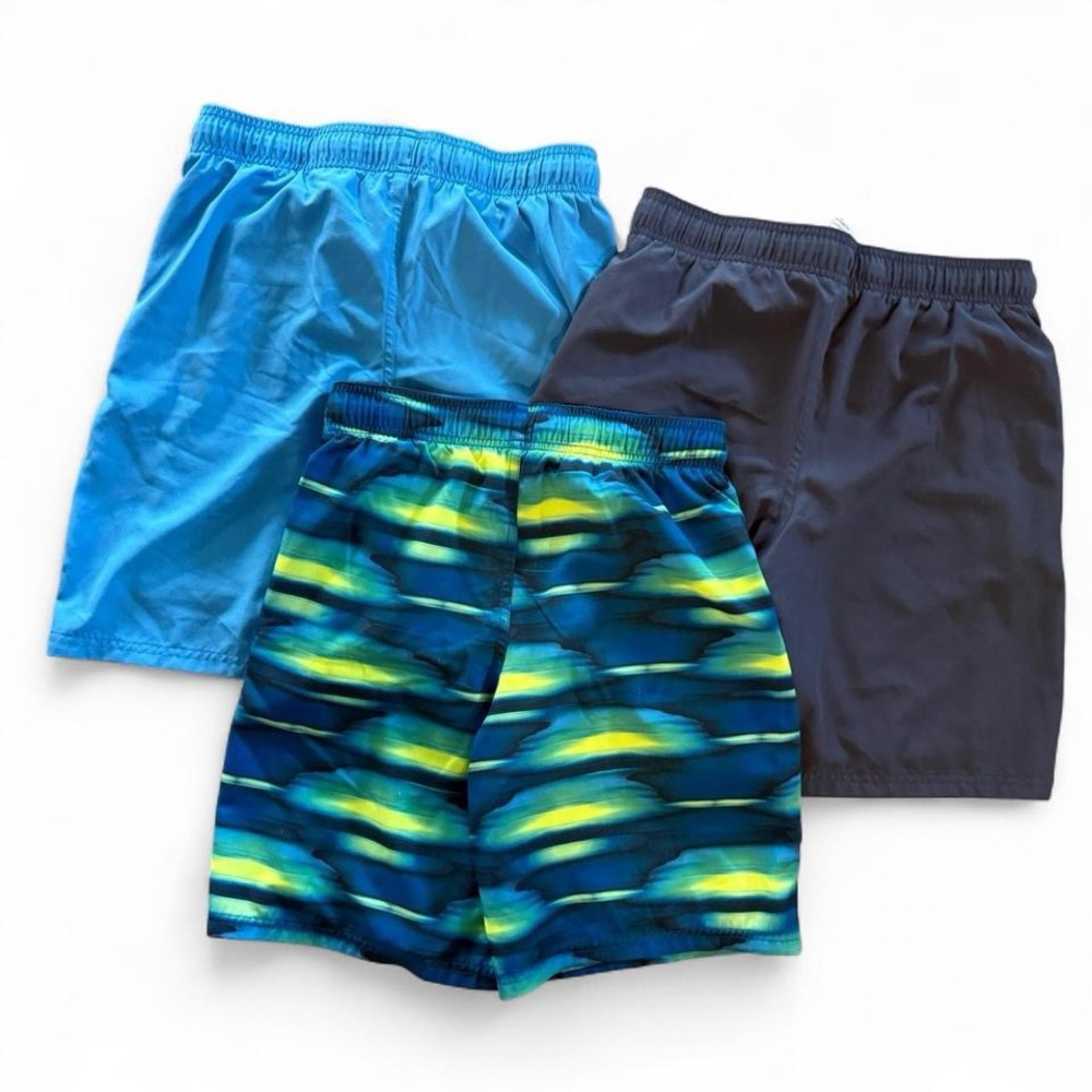 Under Armour Set of 3 Boy’s matching swim shorts trunks board shorts bundle - Picture 2 of 8